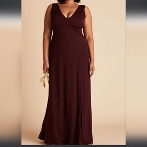 Birdy Grey,Cabarnet Shamin Sleeveless Maxi Dress,2X